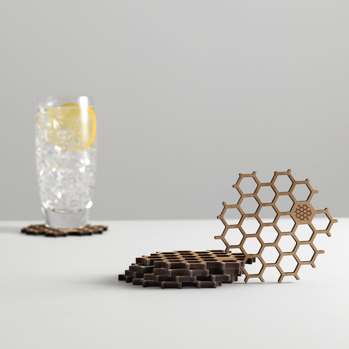 Bamboo Honeycomb Coasters (set of 6)