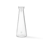 BU Carafe – 1.2L Mouth-Blown Glass Jug with Bamboo or Glass Lid