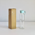 BU Water – 700ml Reusable Glass Bottle with Optional Charcoal Filter