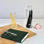 BU Water – 700ml Reusable Glass Bottle with Optional Charcoal Filter