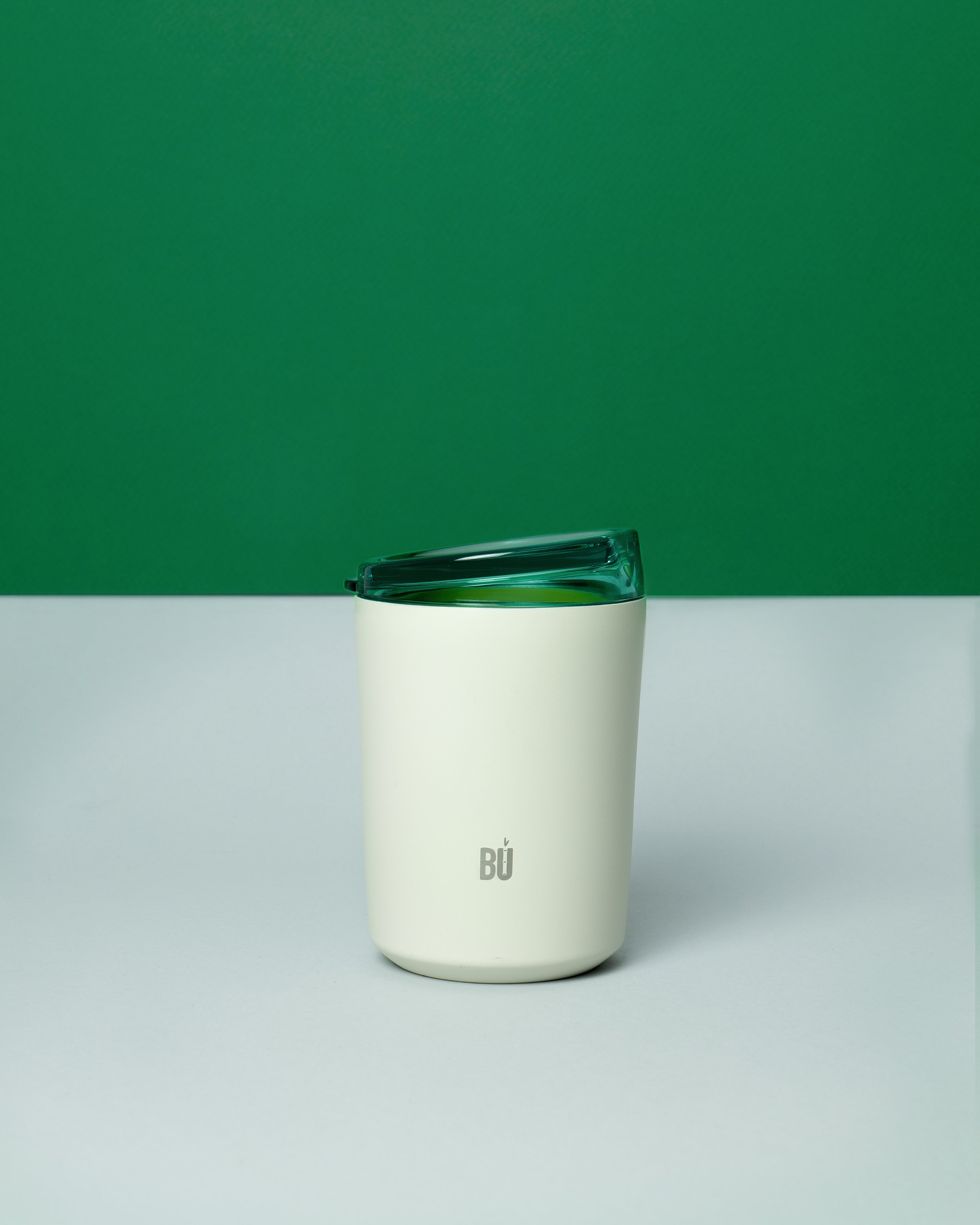 BU Brew – 300ml Insulated Stainless Steel Coffee Mug with Splash-Proof Lid