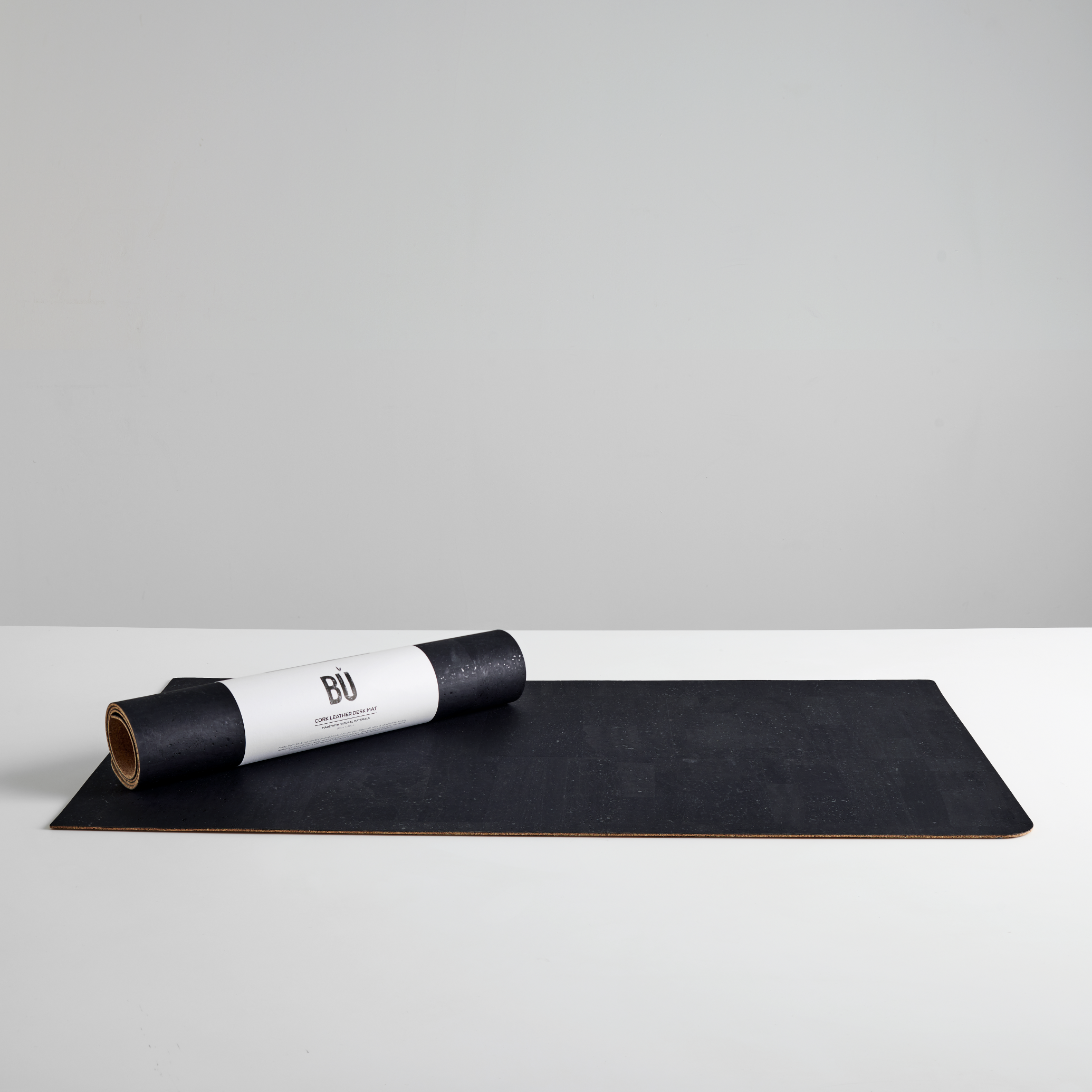 BU Cork Leather Desk Mat — Sustainable Handmade Desk Mat
