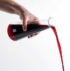 BU Carafe – 1.2L Mouth-Blown Glass Jug with Bamboo or Glass Lid