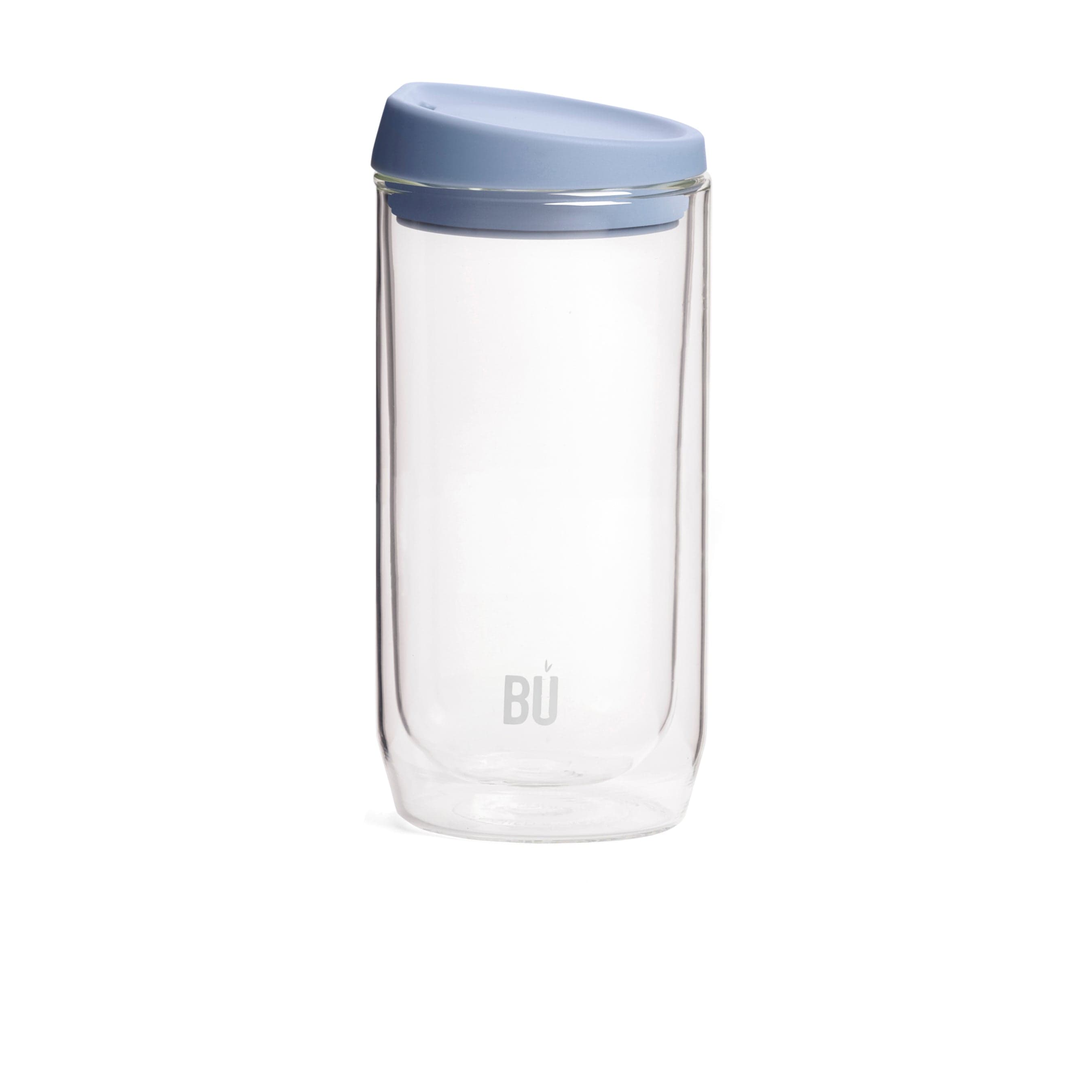BU Brew – Double-Walled Glass Coffee Cup (8oz, 12oz, 16oz)