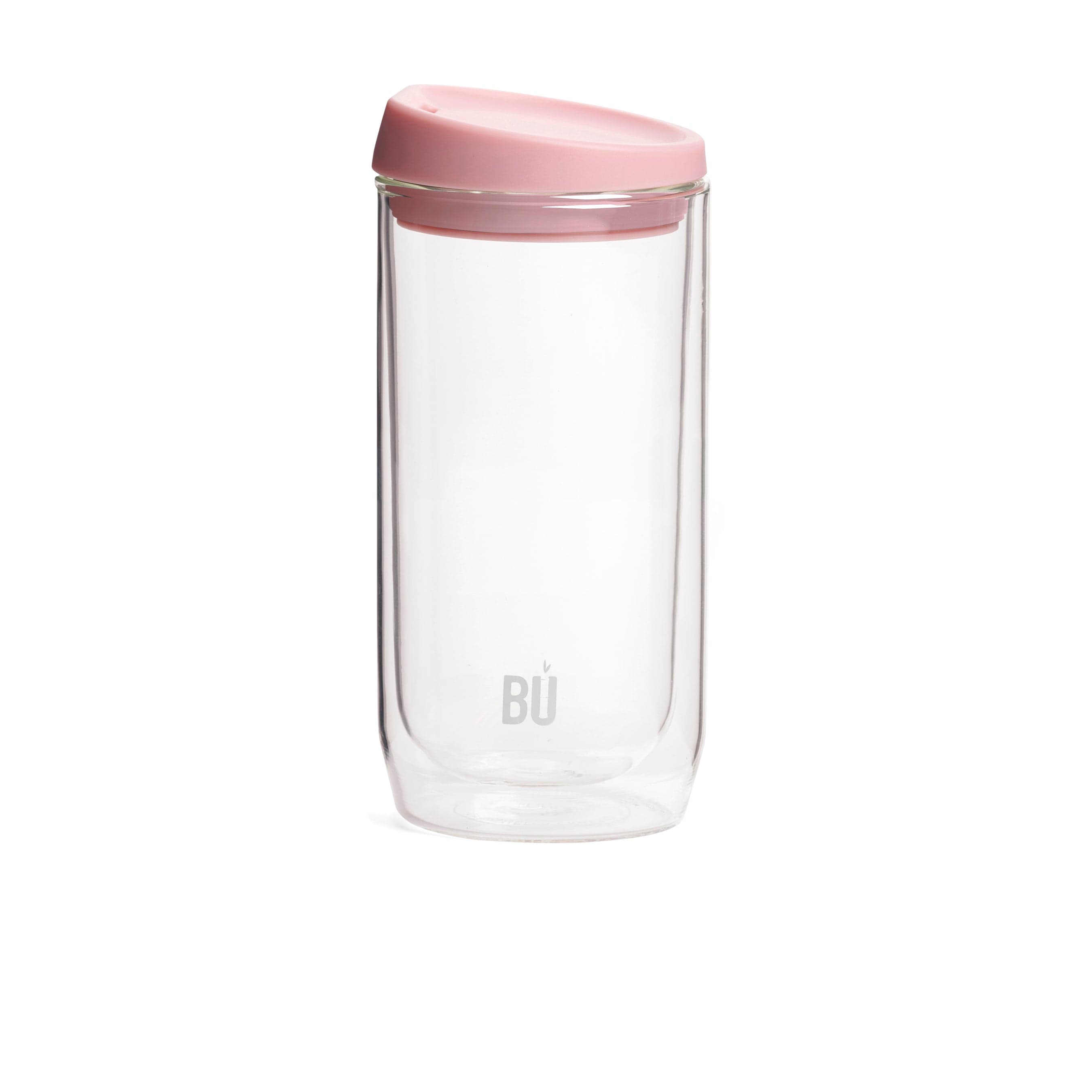 BU Brew – Double-Walled Glass Coffee Cup (8oz, 12oz, 16oz)