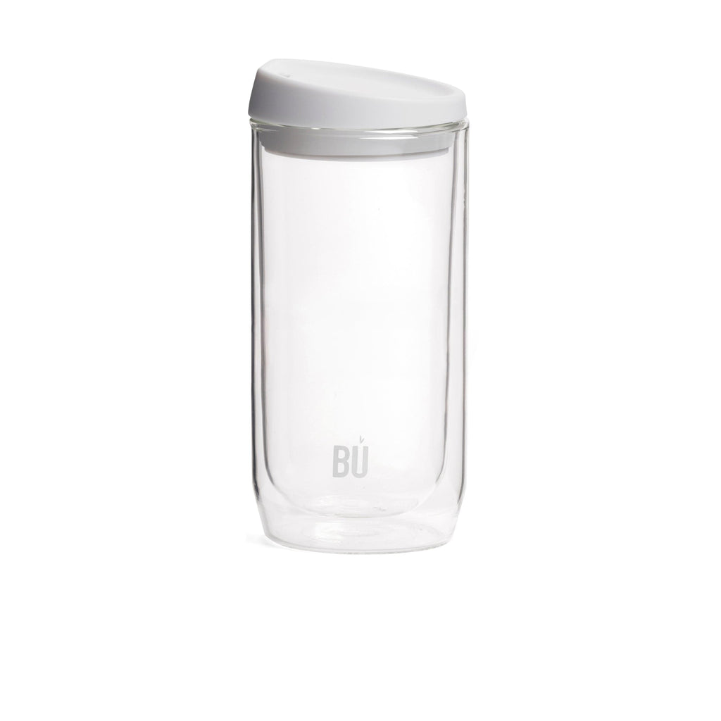 BU Brew – Double-Walled Glass Coffee Cup (8oz, 12oz, 16oz)