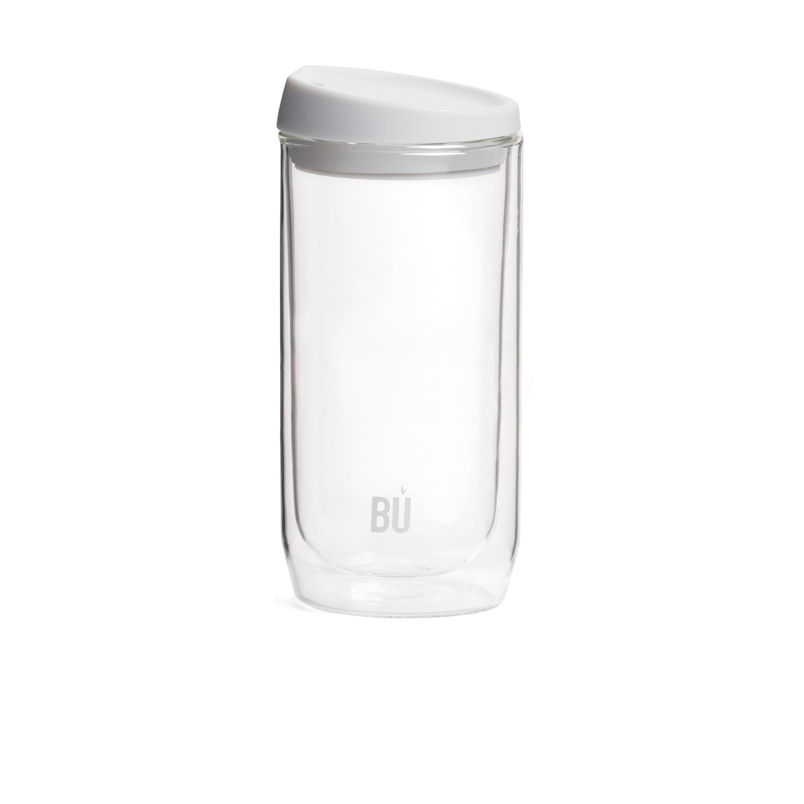 BU Brew – Double-Walled Glass Coffee Cup (8oz, 12oz, 16oz)