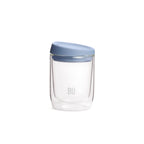 BU Brew – Double-Walled Glass Coffee Cup (8oz, 12oz, 16oz)
