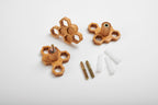 Honeycomb Wall Hooks (Set of 3)