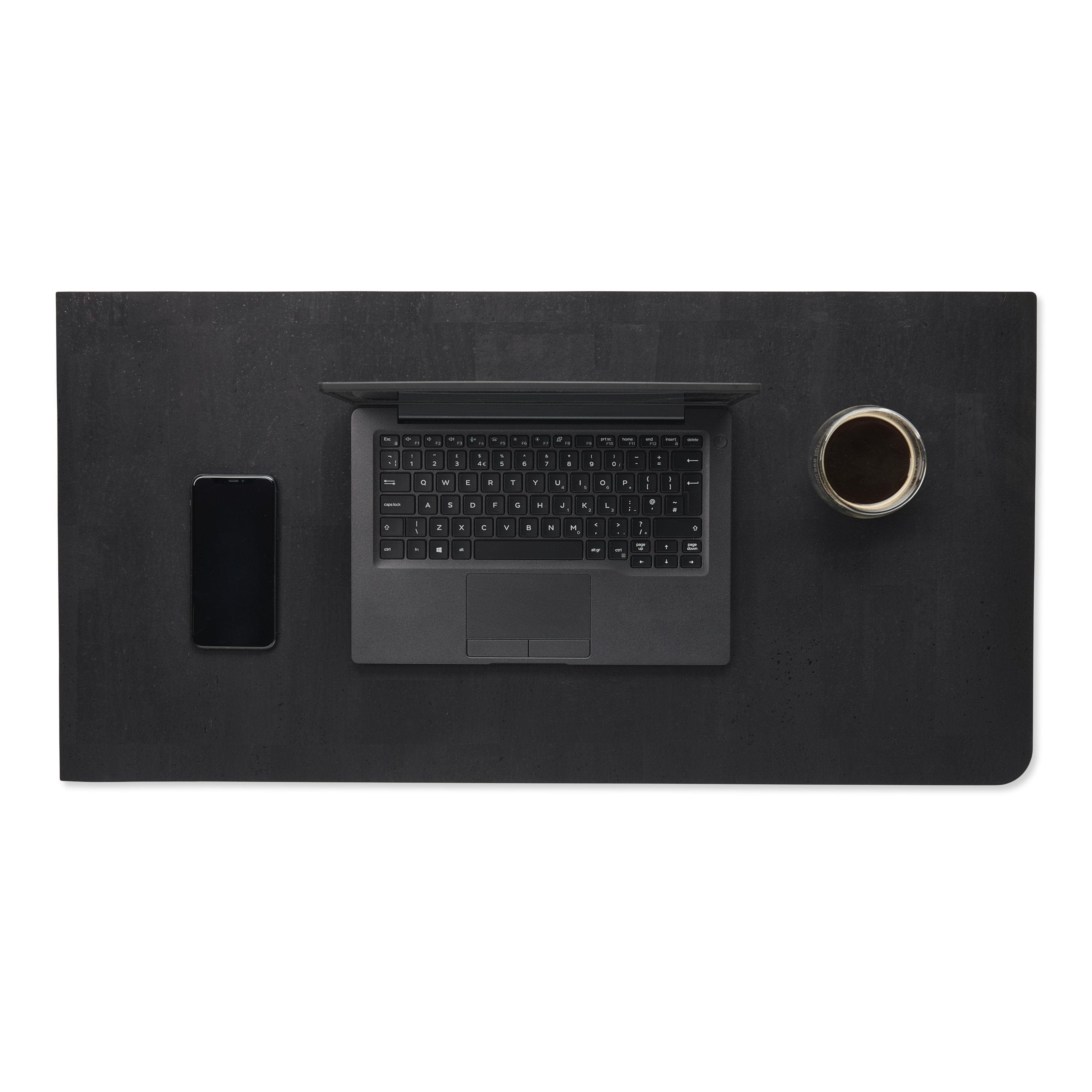 BU Cork Leather Desk Mat — Sustainable Handmade Desk Mat