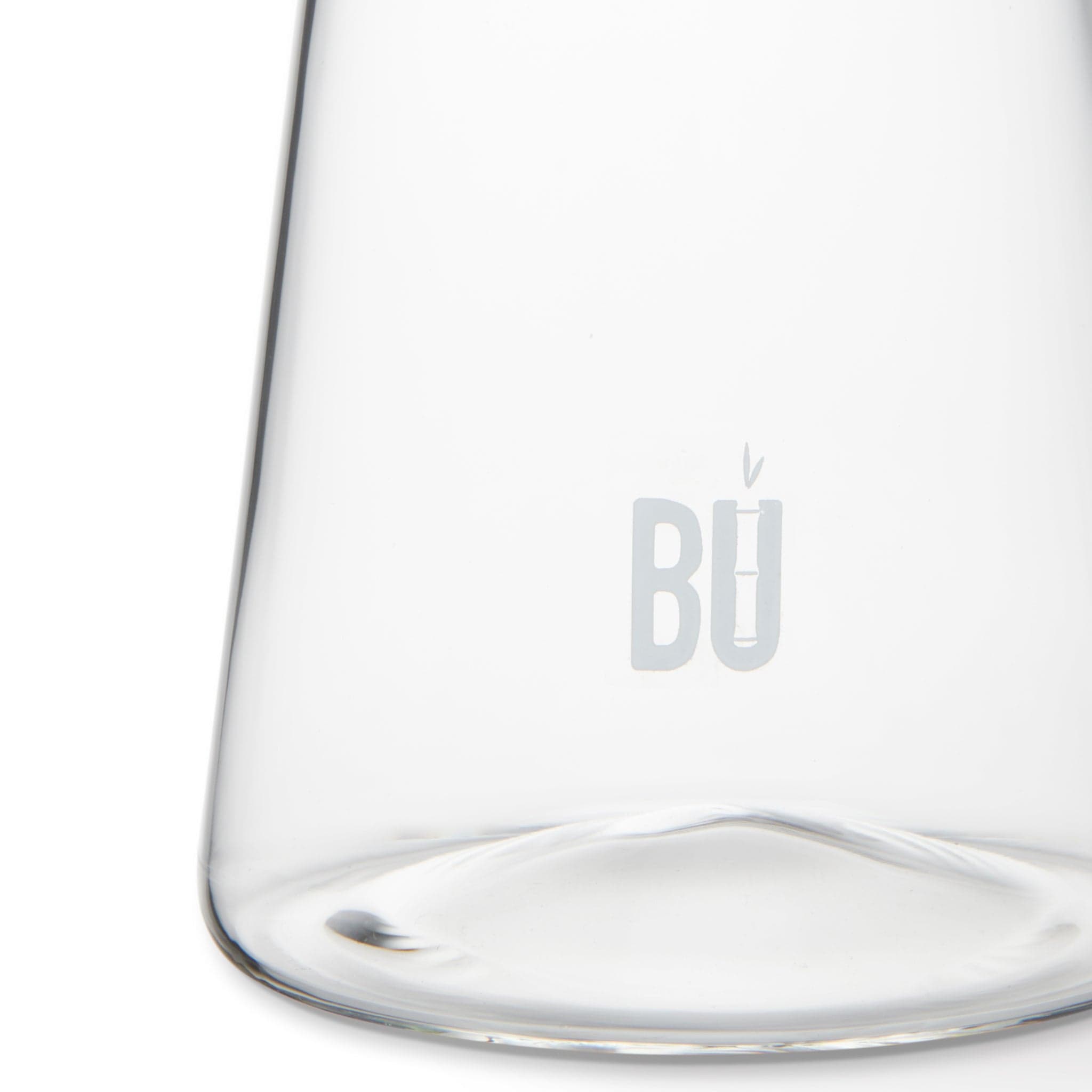 BU Carafe – 1.2L Mouth-Blown Glass Jug with Bamboo or Glass Lid