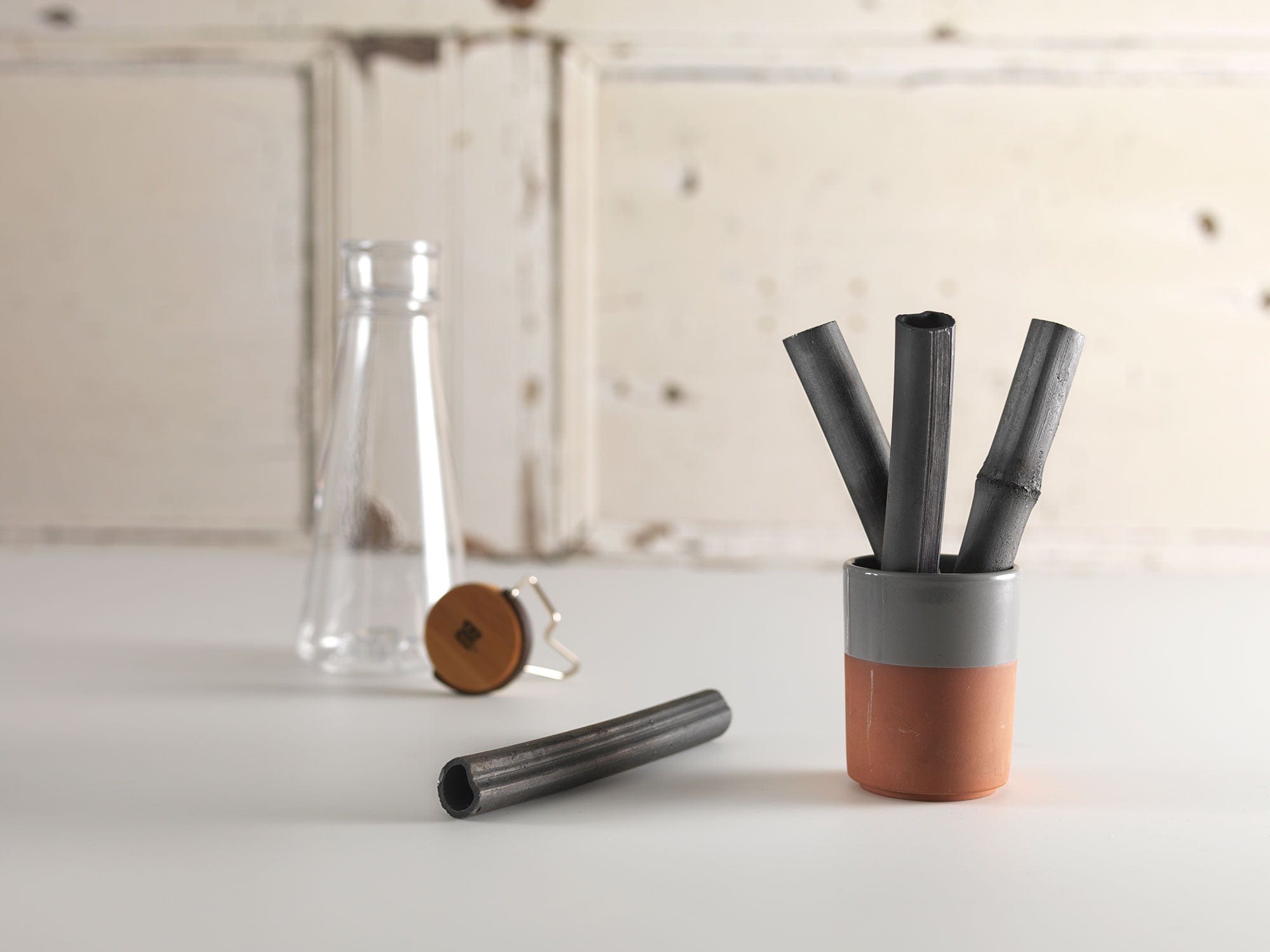 BU Water - The Bamboo Filter Water Bottle