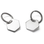 2x Hexagonal Key Fobs