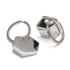 2x Hexagonal Key Fobs