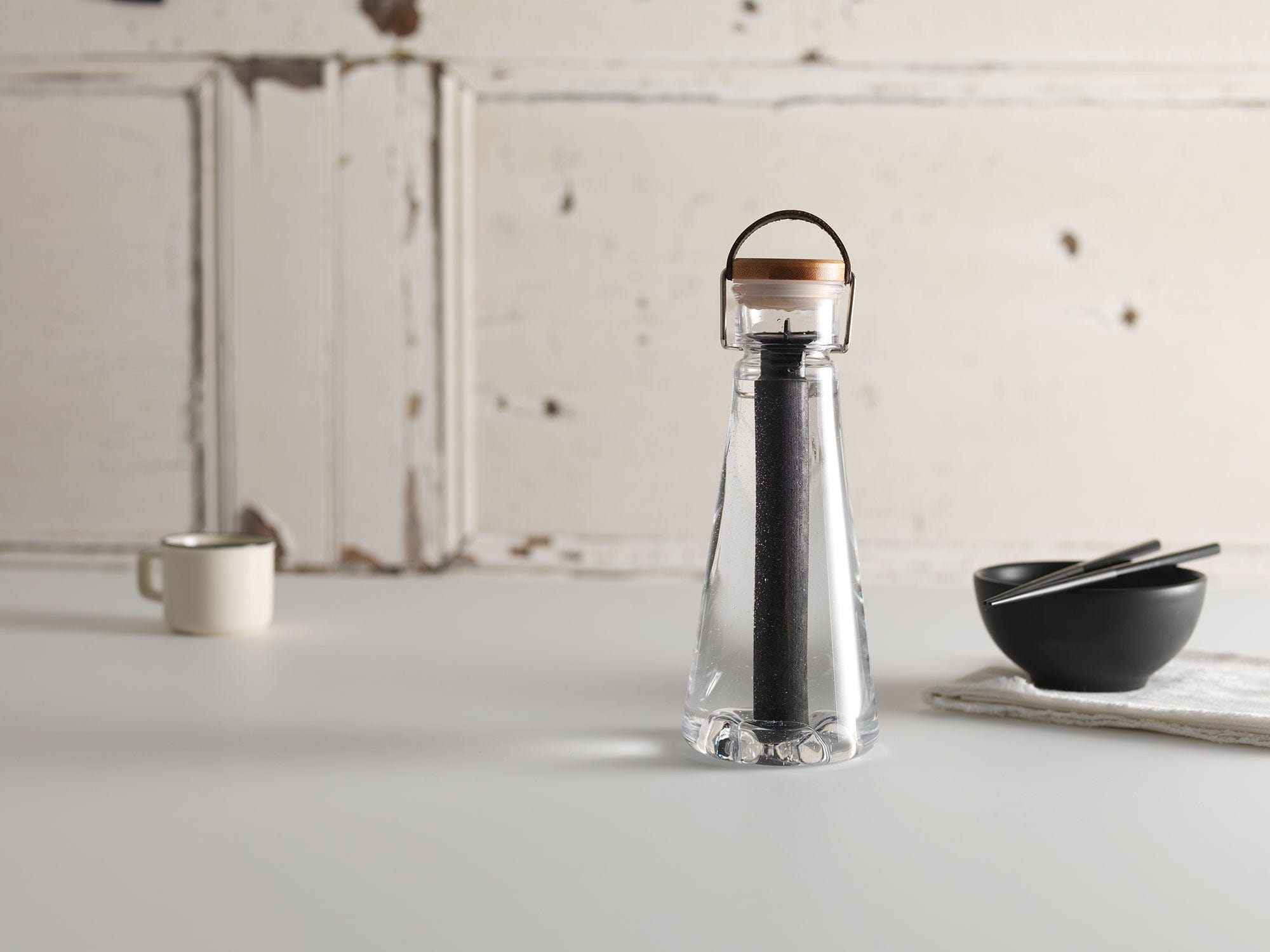 BU Water - The Bamboo Filter Water Bottle