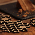 Bamboo Honeycomb Coasters (set of 6)